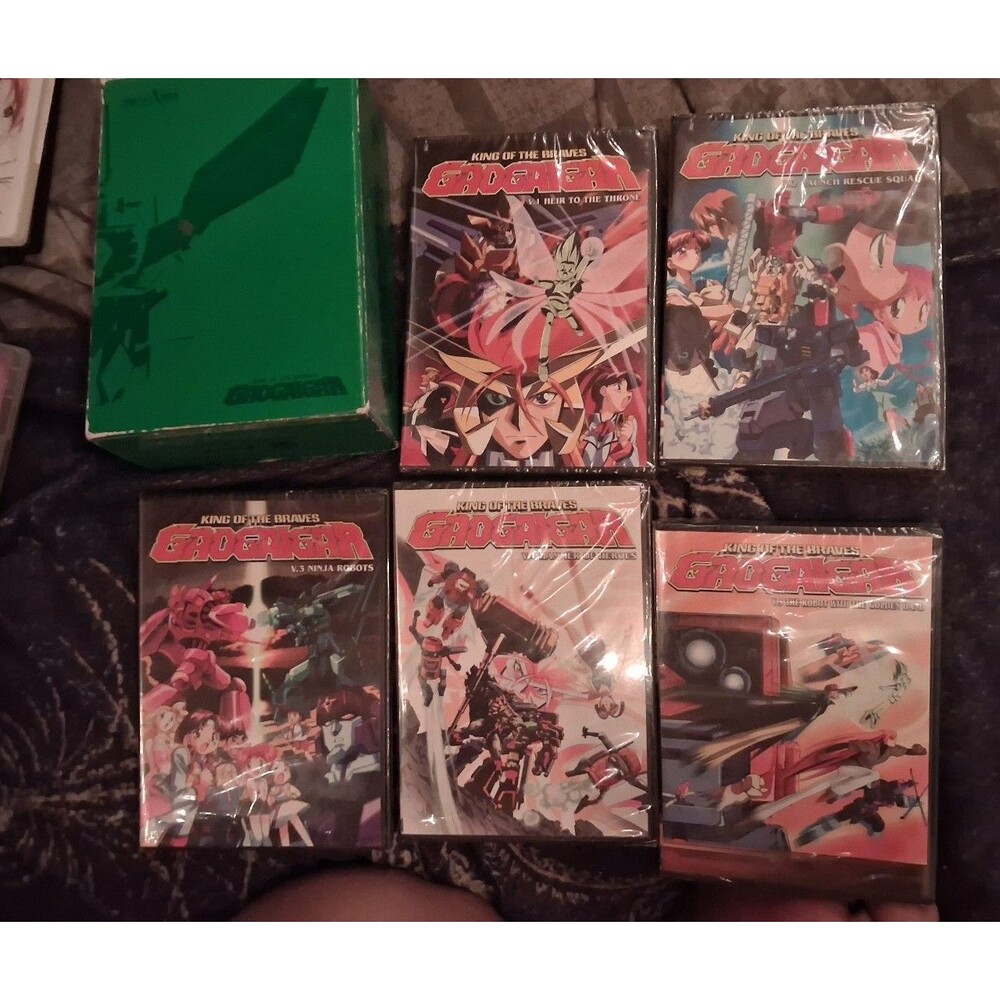 Gaogaigar king of the Braves rare anime box set 1
